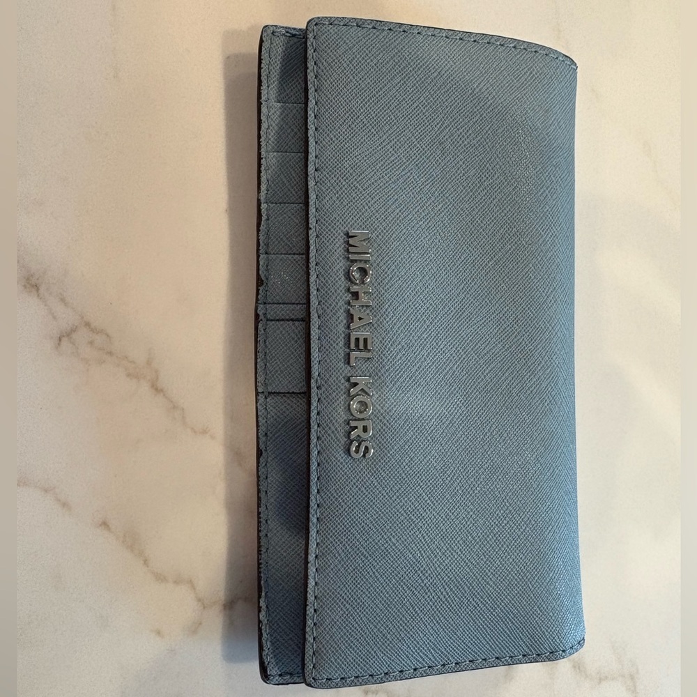 Michael Kors Sky Blue Wallet